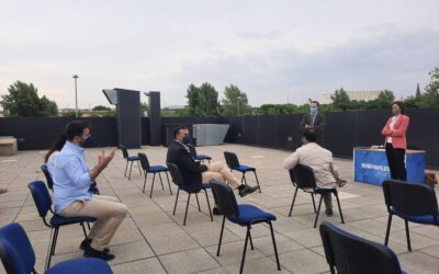 El delegado de Agricultura visita a las empresas agroindustriales de Rabanales 21