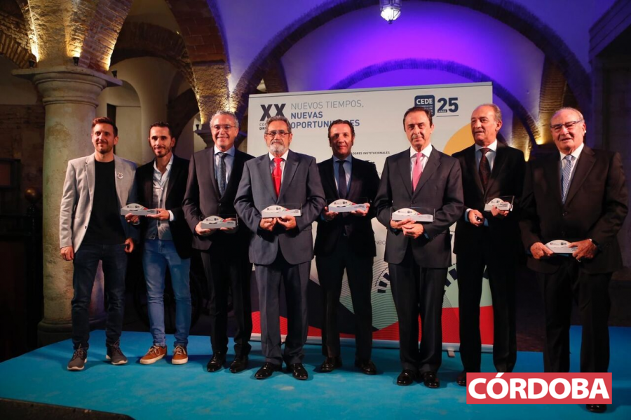 La fundación CEDE de directivos y ejecutivos premia en Córdoba la excelencia empresarial
