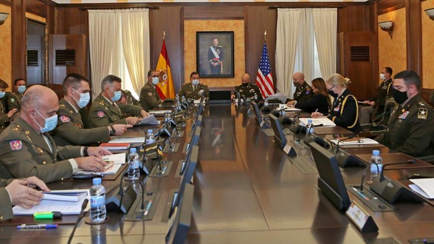 El Ejército español presenta al de Estados Unidos el proyecto de la Base Logística de Córdoba