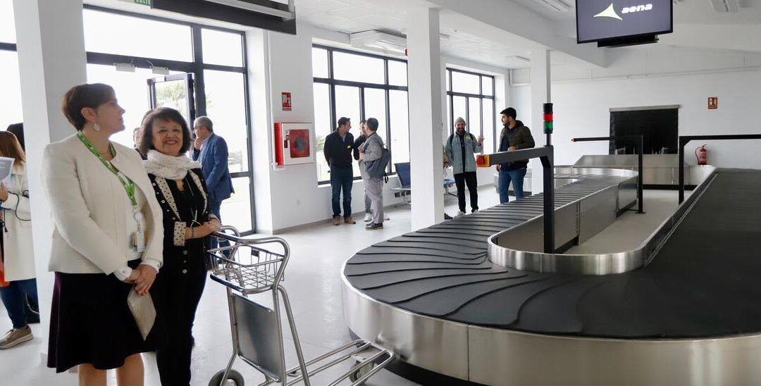 El aeropuerto de Córdoba triplica la capacidad de su terminal hasta 100.000 pasajeros al año